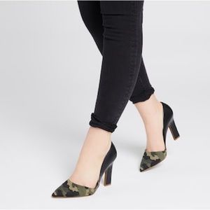 Camo Print Heels